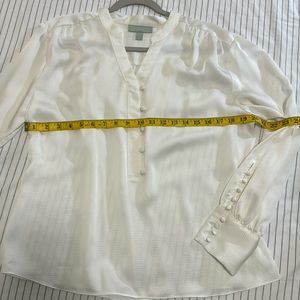 Ryegrass white blouse